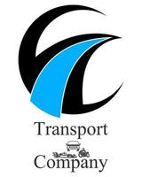 logo signe entreprise de transport voiture moto vecteur