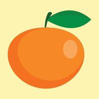 icône de mangue fraîche, style plat vecteur