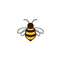 images de logo d'abeille vecteur