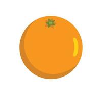 icône orange, style plat vecteur