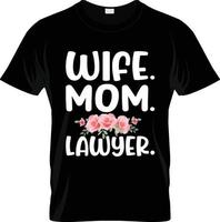 conception de t-shirt d'avocat, slogan de t-shirt d'avocat et conception de vêtements, typographie d'avocat, vecteur d'avocat, illustration d'avocat