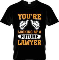 conception de t-shirt d'avocat, slogan de t-shirt d'avocat et conception de vêtements, typographie d'avocat, vecteur d'avocat, illustration d'avocat