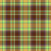 fond de tissu à carreaux. tartan de vecteur de texture. textile à carreaux sans couture.