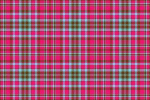 vérifier vecteur plaid. tartan textile sans couture. tissu de motif de texture de fond.