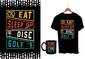 disques conception de t-shirt de golf de disque vintage rétro drôle, conceptions de golf de disque, vecteur de t-shirt de golf de disque, conception de t-shirt de typographie,