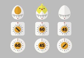 Egg Timer mignon Vector Pack article