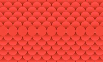 abstrait sans soudure. cercles qui se chevauchent en couches avec une teinte rouge foncé à rouge clair. utiliser en fond d'écran ou en arrière-plan. vecteur