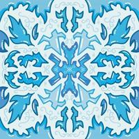 arrière-plan vectoriel symétrique sur le thème de la glace froide avec dessin de style art plat de dessin animé.