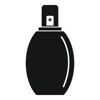 icône de déodorant de soin, style simple vecteur
