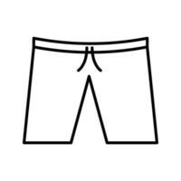 icône de vecteur de shorts