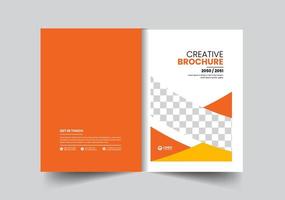 brochure de profil d'entreprise rapport annuel proposition de livret page de couverture mise en page conception de concept vecteur