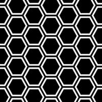 modèle sans couture en nid d'abeille. modèle sans couture abstrait géométrique en nid d'abeille. motif hexagonal. illustration vectorielle vecteur
