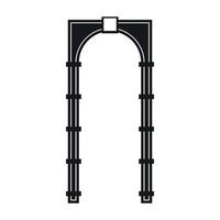 icône de l'arche, style simple vecteur