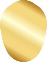 illustration de conception d'étiquette d'insigne d'or vecteur