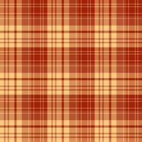 modèle sans couture dans des couleurs jaunes et rouges chaudes pour le plaid, le tissu, le textile, les vêtements, la nappe et d'autres choses. image vectorielle. vecteur