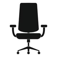 nouvelle icône de fauteuil, style simple. vecteur