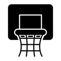 icône de panier de basket dans un style modifiable vecteur