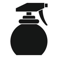 icône de pulvérisation d'eau styliste, style simple vecteur