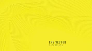 fond de forme de ligne jaune vecteur eps abstrait