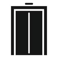 icône d'ascenseur de niveau, style simple vecteur