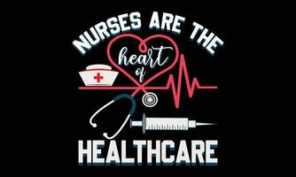 vecteur de t-shirt de jour d'infirmière et conception d'illustration. t-shirt de jour d'infirmière de motivation enfants créatifs et illustration vectorielle de thème de jour d'infirmière paradisiaque.