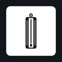 le thermomètre indique une icône de basse température vecteur