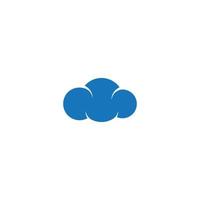 vecteur de logo nuage