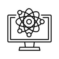 icône de vecteur de science