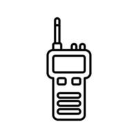 16 - talkie-walkie.eps vecteur