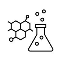 icône de vecteur de chimie