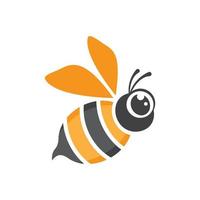 images de logo d'abeille vecteur