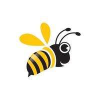 images de logo d'abeille vecteur