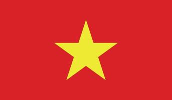 image du drapeau vietnamien vecteur