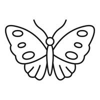 icône papillon enfant, style plat vecteur