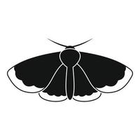 icône papillon, style simple. vecteur