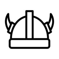 conception d'icône viking vecteur