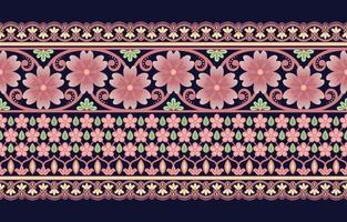 motif floral sans soudure. illustration vectorielle. vecteur