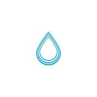 logo de goutte d'eau vecteur