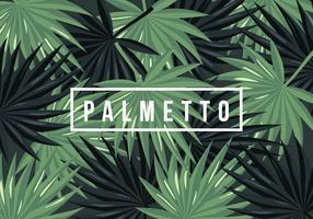 Contexte Palmetto vecteur