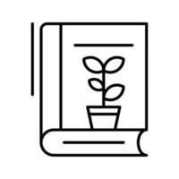 icône de vecteur de botanique