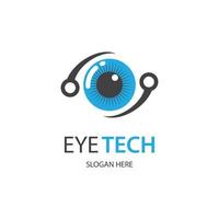 Images : logo eye tech vecteur