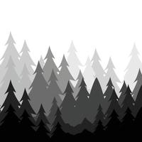 nature forêt fond illustration vectorielle vecteur