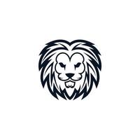 icône de vecteur de tête de lion