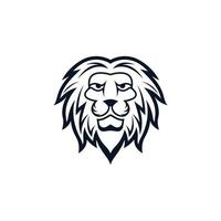 icône de vecteur de tête de lion