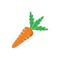 illustration vectorielle de carotte symbole vecteur