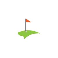 logo et symbole de golf vecteur