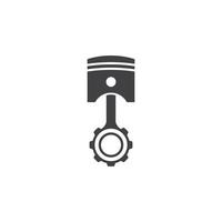 images de logo de piston vecteur