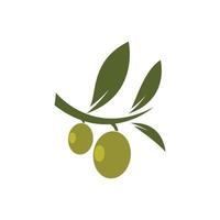 illustration d'images logo olive vecteur