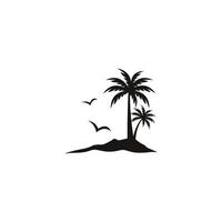 vecteur d'été palmier