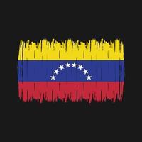 brosse drapeau venezuela vecteur